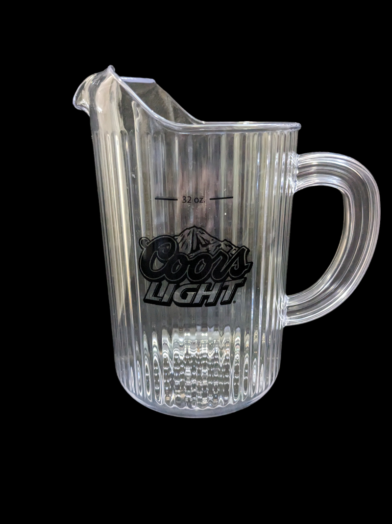 Coors light plastic pitcher