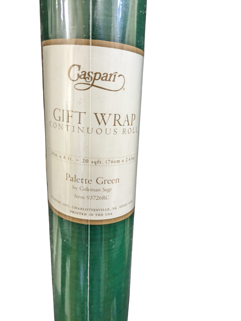 Gaspari Gift Wrap - green