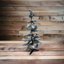 30" flocked christmas tree