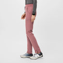 Figs High Waisted Yola Tall  Skinny Scrub Pants In Mauve Size Medium