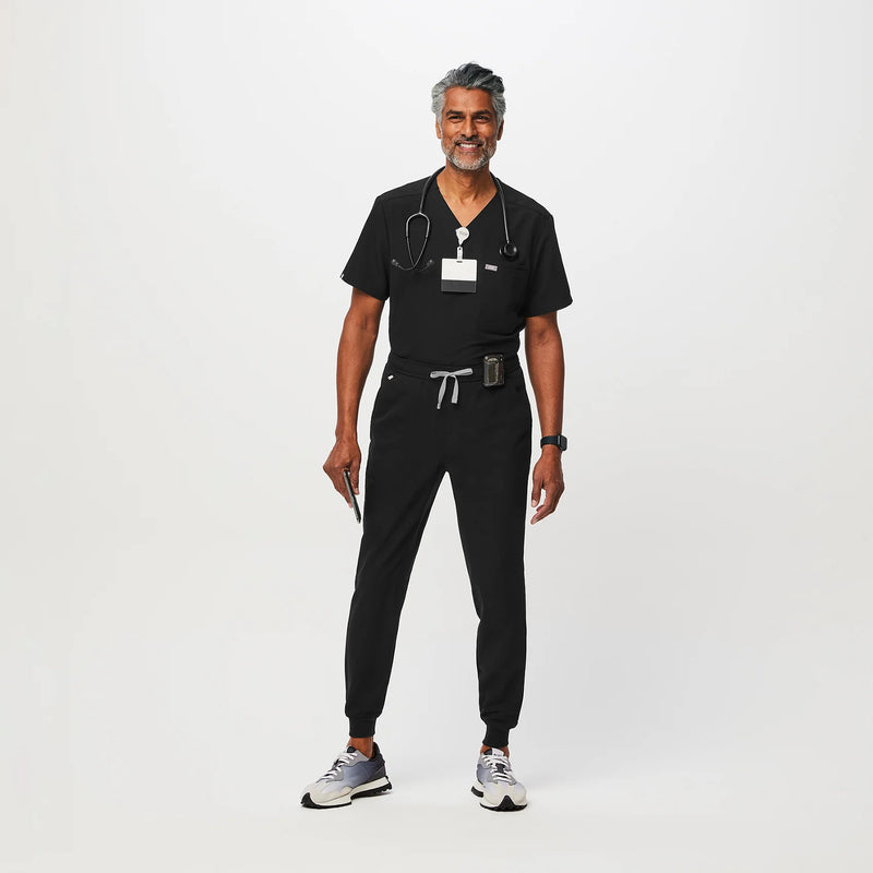 Figs-Slim Tansen Jogger Scrub Pants--Moss/green-Mens-XS