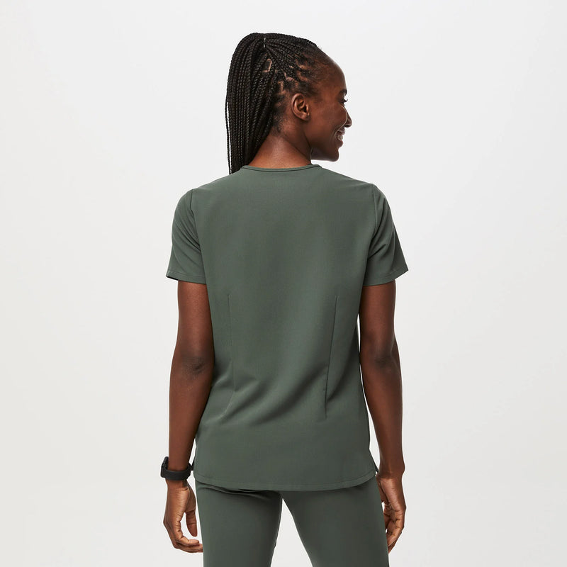 FIGS Casma Three-Pocket Scrub Top--assorted colors and sizes