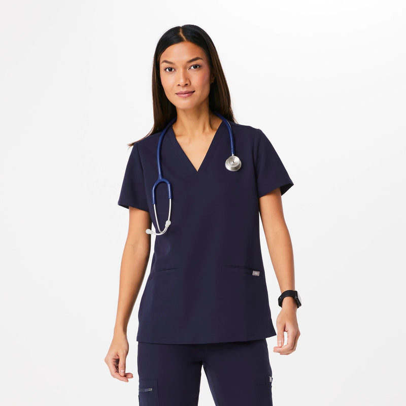 FIGS Casma Three-Pocket Scrub Top--assorted colors and sizes