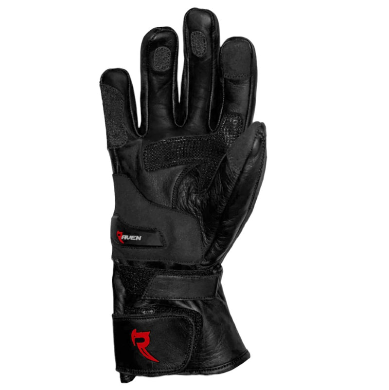Raven Rogue Men's Medium Motorcycle Gloves - Red
