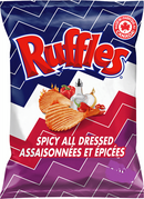 Ruffles Spicy All Dressed Chips BULK BUY (40x40g) - PICK UP ONLY