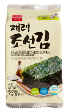 Wang Korea Seasoned Seaweed Snack (Laver)