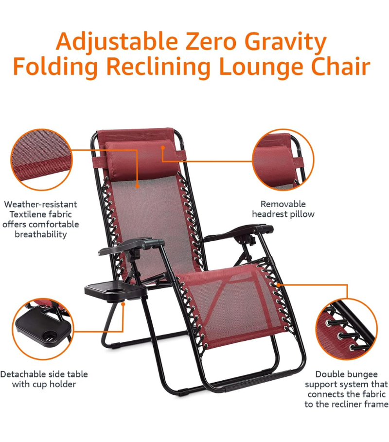 AmazonBasic -  Zero Gravity Chair - pick up only
