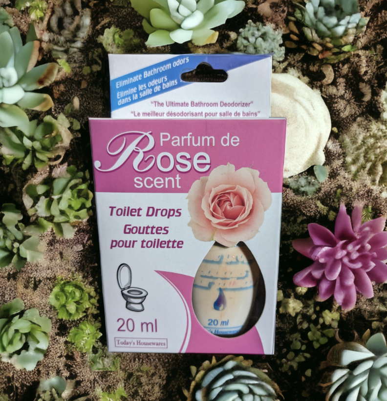 Rose scent Toilet drops 20ml