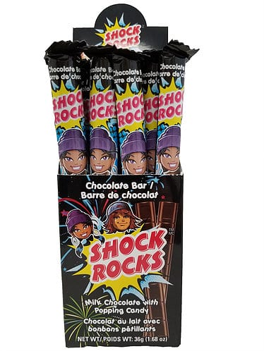 Shock Rocks Milk Chocolate Popping Candy, 20ct
