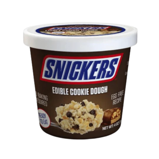 Snickers- EDIBLE COOKIE DOUGH (4OZ)