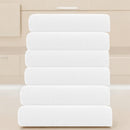 Centex Plush Bath Towel, Full Terry, Cotton Blend, 27x54 - Buy 1 or Pack of 6