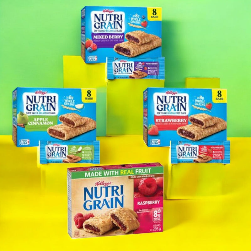 Nutrigrain bar 8 pack - pick your flavor !