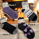 Ladies Fuzzy Socks 4 pack