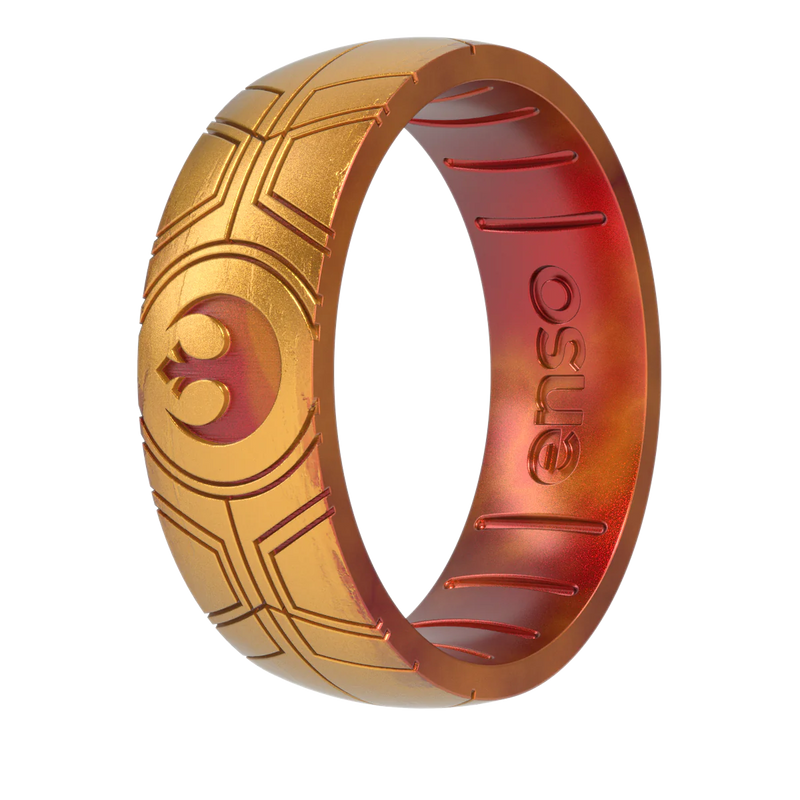 ENSO RINGS--STAR WARS™ SILICONE RING - REBEL ALLIANCE GOLD