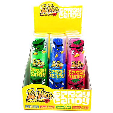 BULK BUY - Too Tarts Sugar Free Spray Candy 12ct Box