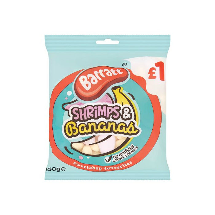 Barratt Shrimps & Bananas 150g