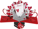 Hallmark Signature Pop Up Valentines Cards---Assorted