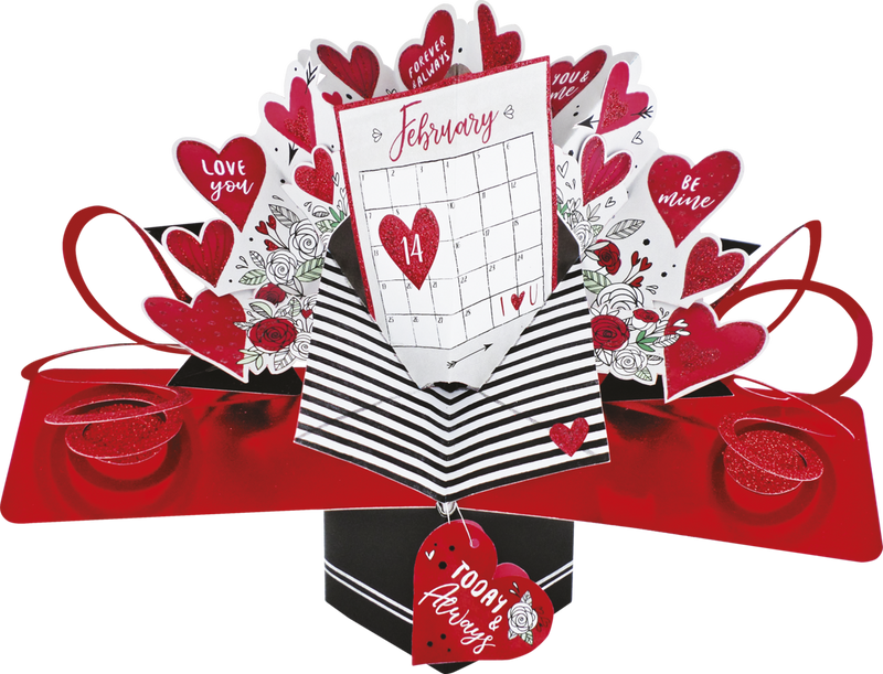 Hallmark Signature Pop Up Valentines Cards---Assorted