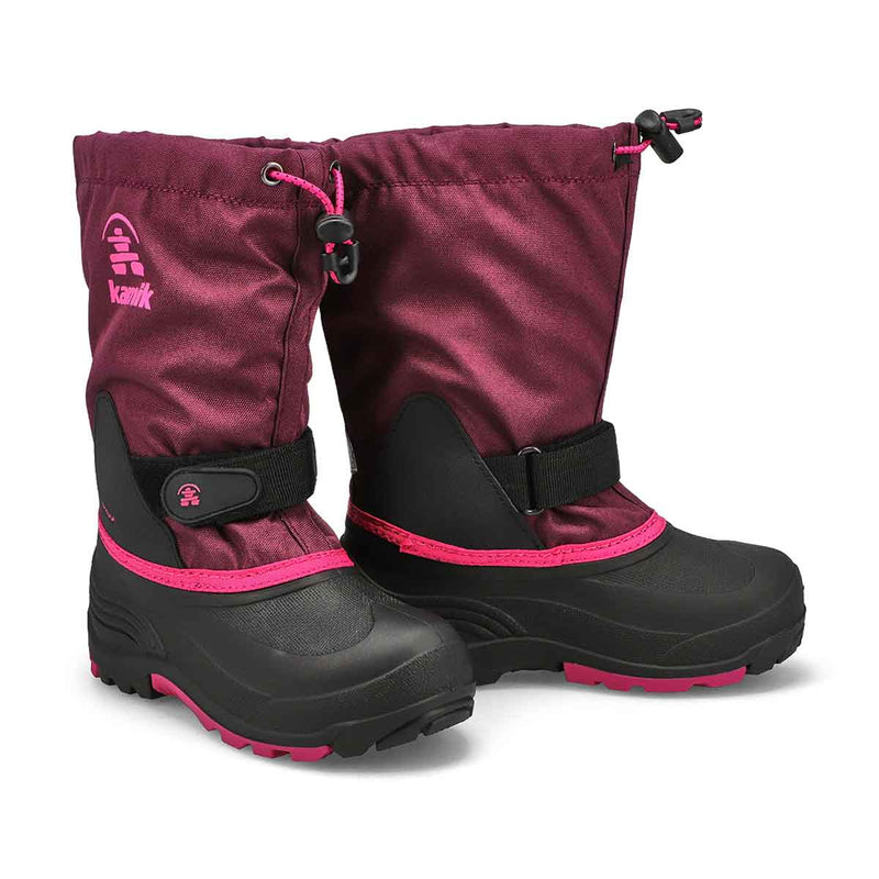Kamik Waterbug 5 Girls Grape--size 7 youth/juniors