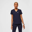 Figs-Catarina One-Pocket Scrub Top™--Navy-size xs
