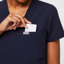 Figs-Catarina One-Pocket Scrub Top™--Navy-size xs