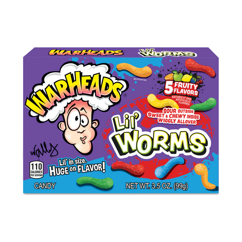 Warhead Lil' Worms Theatre Box (3.5oz)