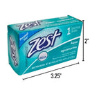 Bulk Buy x 6 Bars -  Zest  soap bar aqua--63g