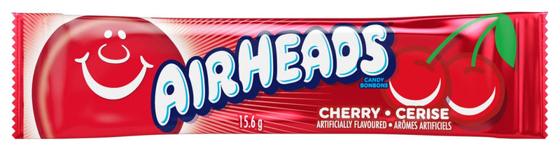 Lot of 3 - AirHeads Candy Cherry Taffy - 15.6g