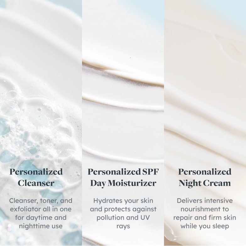 PROVEN skin care --4 pcs--Day moisturizer/ Cleanser/ Night eye cream / Night moisturizer-