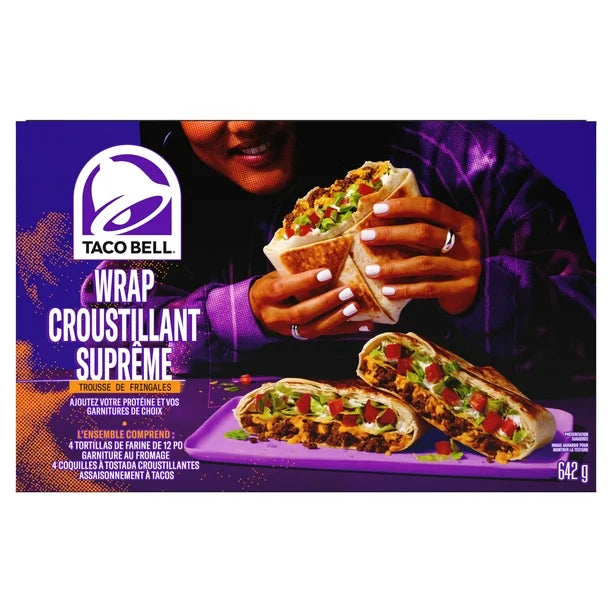 Taco Bell Crunchwrap Supreme Cravings Kit, 642 g