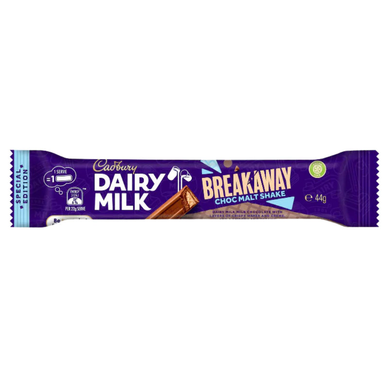 Cadbury Dairy Milk Breakaway Choc Malt Shake  - 44g