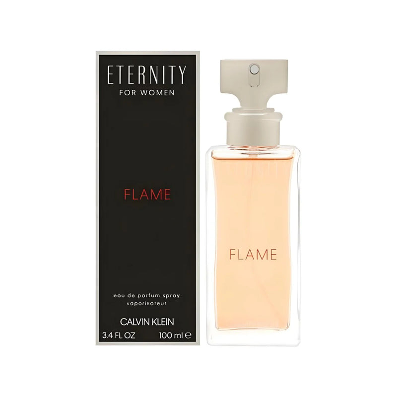 Calvin Klein Eternity Flame Eau De Parfum Spray, Women, 3.4 oz