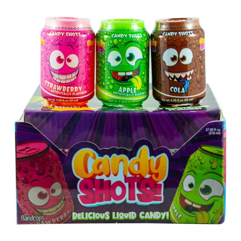 Raindrops Liquid Candy Shots