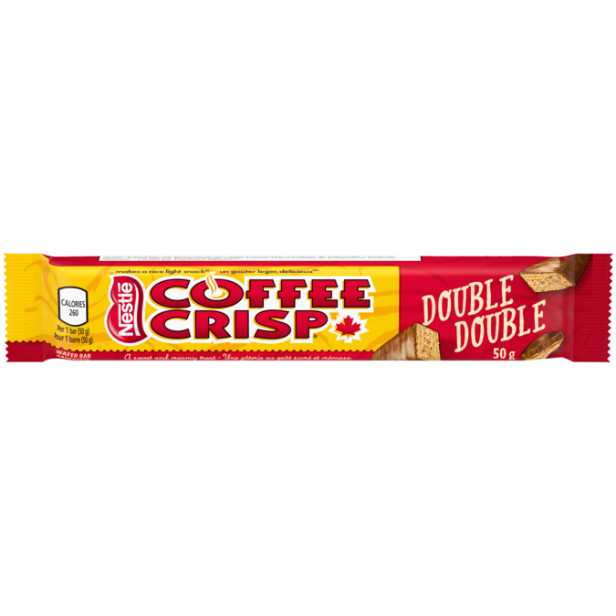Nestle coffee crisp--Double double-50gram