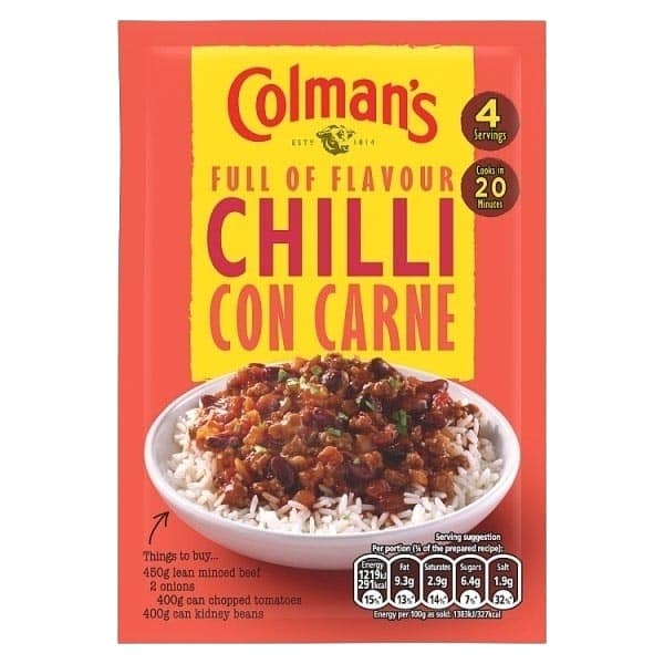 Colman's Chilli Con Carne Mix