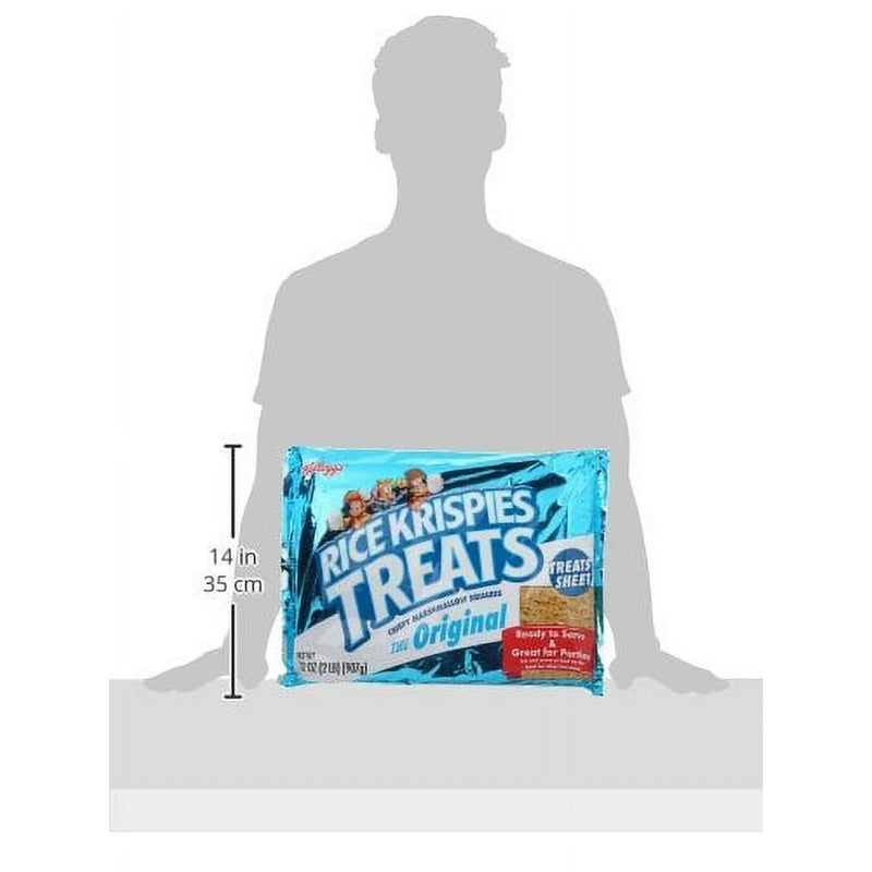 Kellogg's Rice Krispie Cereal Bars Treat Sheet -  30 Bars - 907g