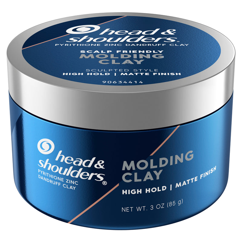 Head and Shoulders Men's Dandruff Molding Clay, High Hold (3oz)