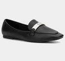Harleigh NY&C ID Plate Loafer--black size 7