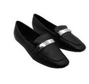 Harleigh NY&C ID Plate Loafer--black size 7