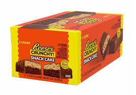 Reese's CRUNCHY! Snack Cake 2.75oz  - Buy 1 or in bulk