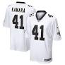 New Orleans Saints Nike On Field Jersey Alvin Kamara - Men's Loose Fit Size Large in White