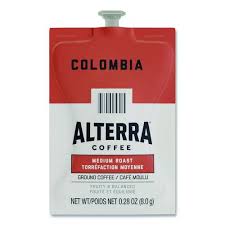 Alterra Colombia – Medium Roast – Flavia--8.0gram pouch - 12 pack