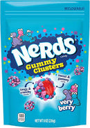 Nerd Nerds Gummy Clusters,Very Berry 85g bag