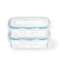 Starfrit LocknLock Easy Match 2x 19 oz / 550 ml Square Containers