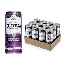 Waisamama Cold Brew Guayusa 355ml, 12 Pack - CHOOSE YOUR FLAVOUR (Pick-Up Only)
