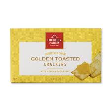 Hickory Farms  Golden Toasted Crackers