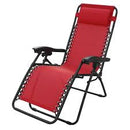 Henryka Patio Casual Chair - Adjustable - Xero Gravity - red or grey - pick up only