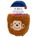 costco k bell kids monkey and bear slippers - 2 pair 1 price !