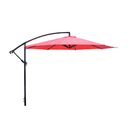 Henryka Cantilever 10' Patio Umbrella Red or black - pick up only