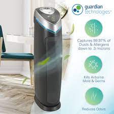 GermGuardian AC5000E 4-in-1 Air Purifier with HEPA Filter, UV-C Sanitizer and Odor Reduction, 28-Inch Tower - pick up only